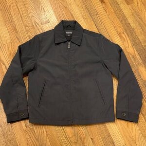 Kenneth Cole Reaction Charcoal Gray Jacket Small Y2K vibe